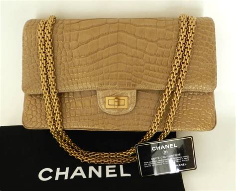 chanel alligator bag price|Chanel Alligator Reissue 224 Flap Bag .